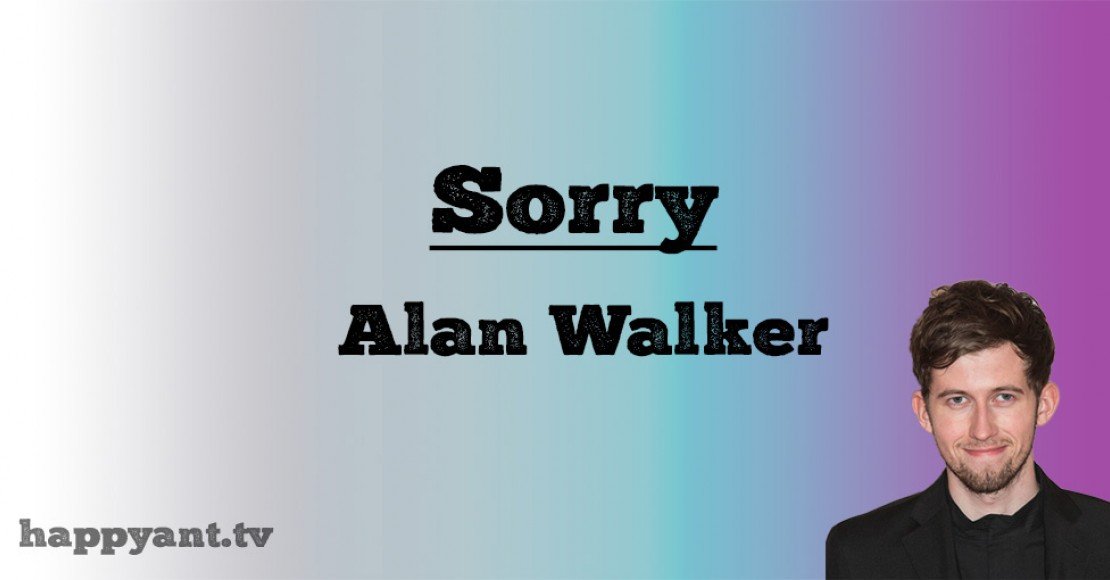 آلن واکر (Alan Walker) | Sorry آلن واکر (Alan Walker) | Sorry