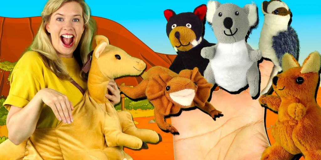 کارتون بونس پاترول - Australian Animals Finger Family