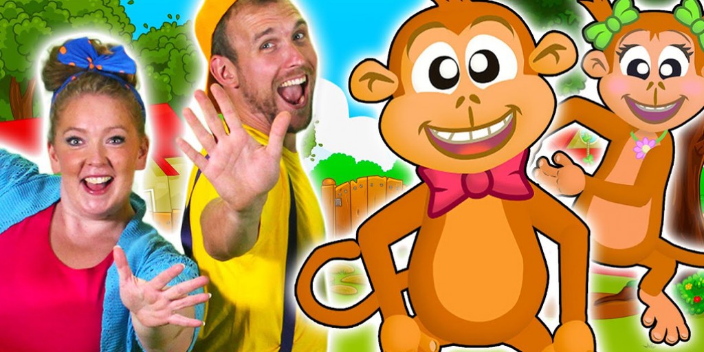 کارتون بونس پاترول - Five Little Monkeys Jumping on the Bed