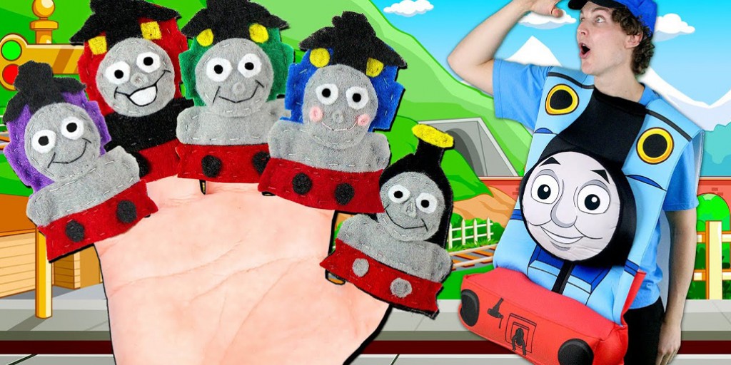 کارتون بونس پاترول - The Tank Engine Finger Family
