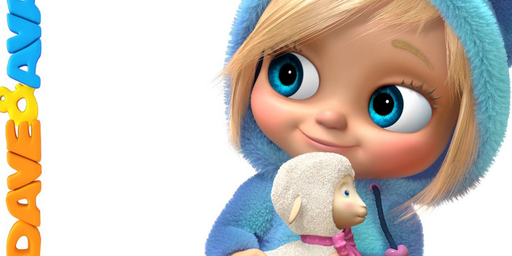 کارتون موزیکال دیو و آوا - Mary Had a Little Lamb