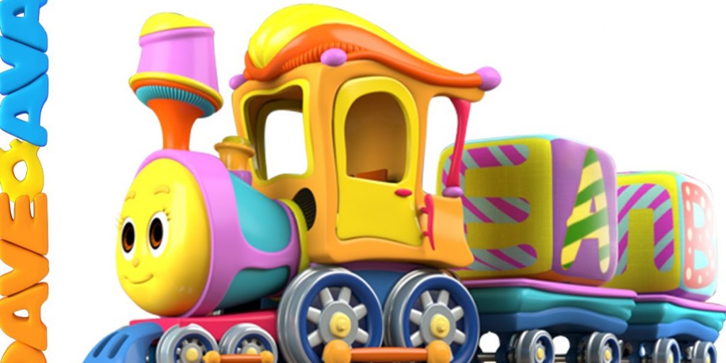 کارتون موزیکال دیو و آوا - Alphabet Train