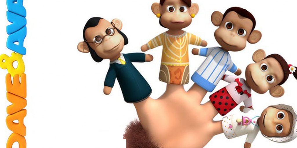 کارتون موزیکال دیو و آوا - Finger Family Song for Toddlers