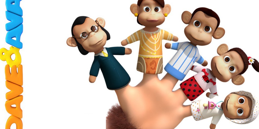 کارتون موزیکال دیو و آوا - The Finger Family