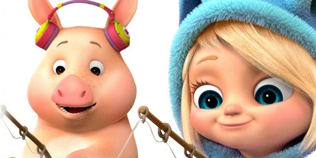 کارتون موزیکال دیو و آوا - This Little Piggy