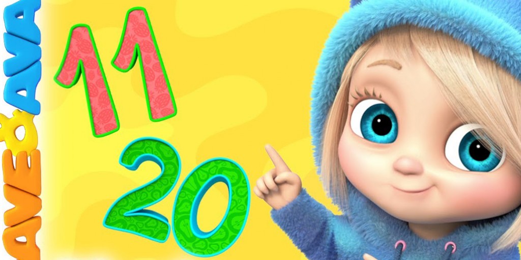 کارتون موزیکال دیو و آوا - Number Train 02