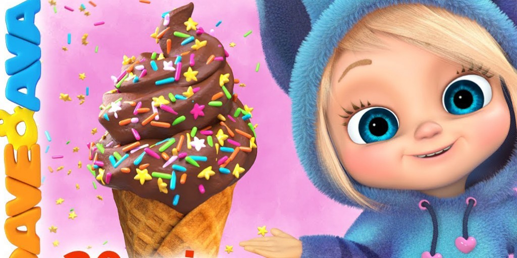 کارتون موزیکال دیو و آوا - The Ice Cream Song