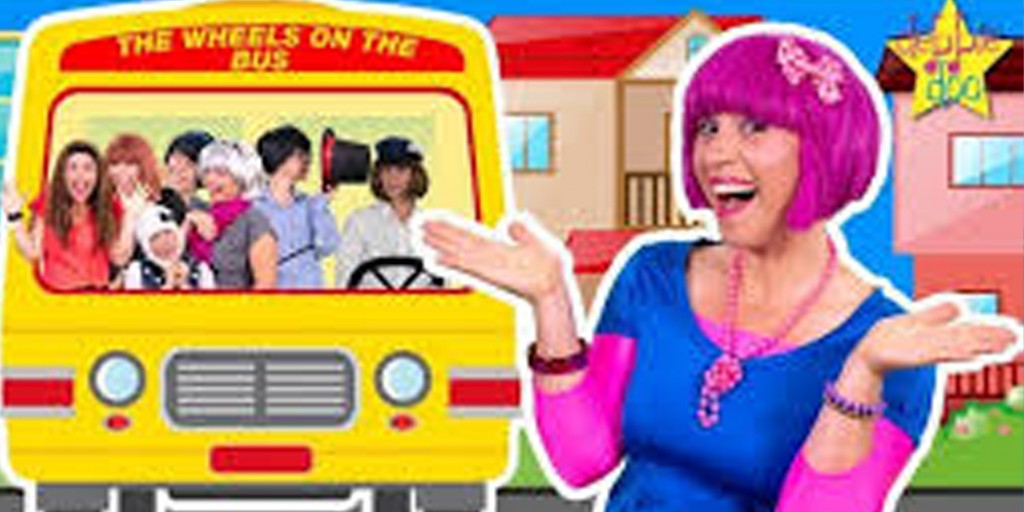 کارتون موزیکال دبی دوو - The Wheels On The Bus Go Round And Round