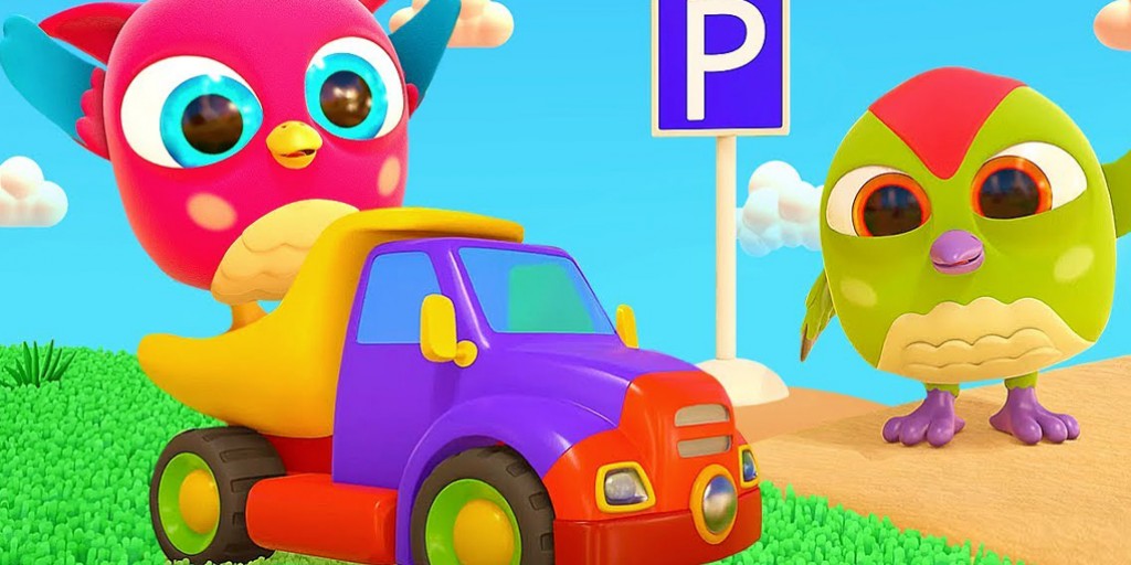 کارتون موزیکال هاپ هاپ - Learns Colors And Transport Vehicles