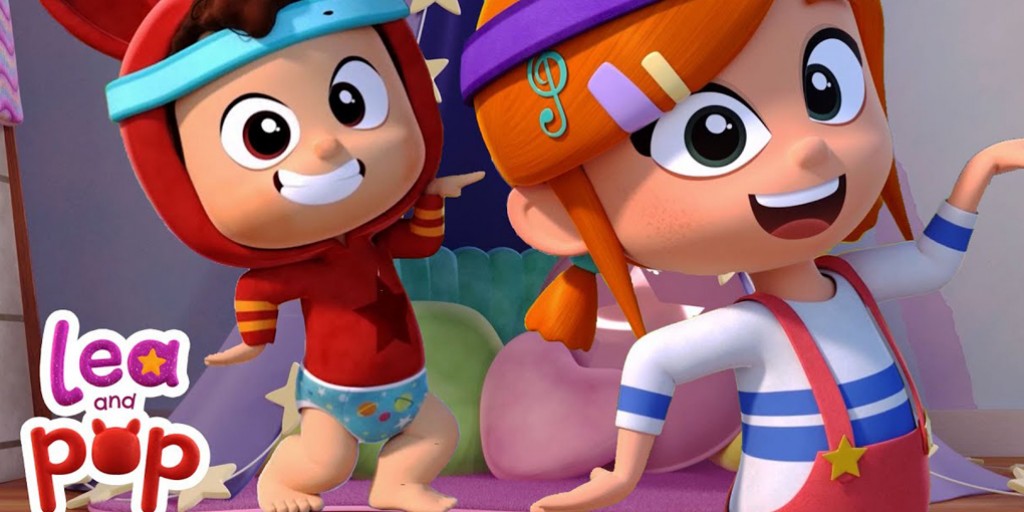 کارتون موزیکال لیا و پاپ - Looby Loo Dance