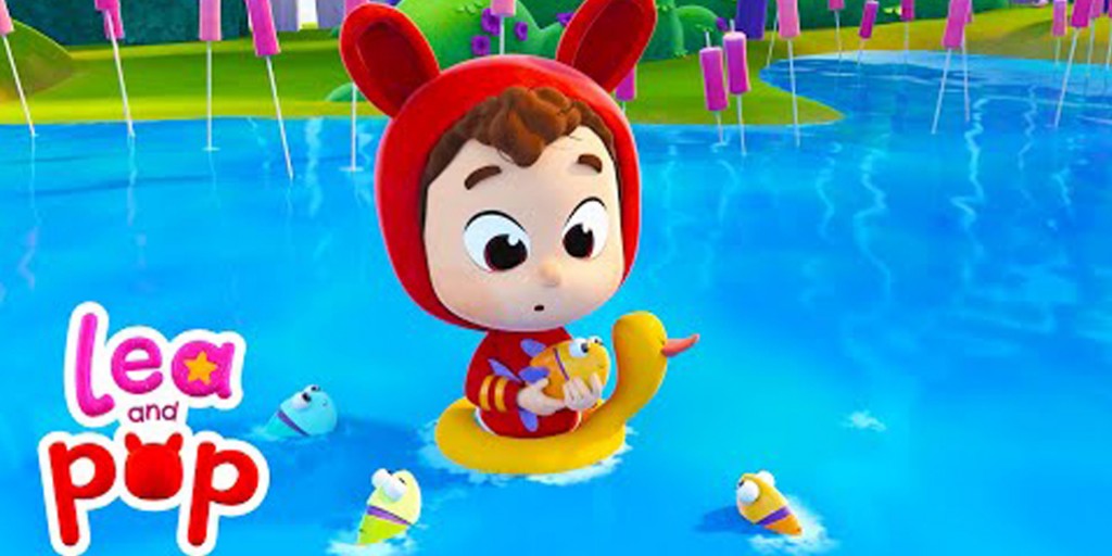 کارتون موزیکال لیا و پاپ - Once I Caught A Fish Alive