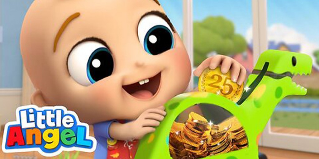 کارتون موزیکال لیتل آنجل - Piggy Bank Song