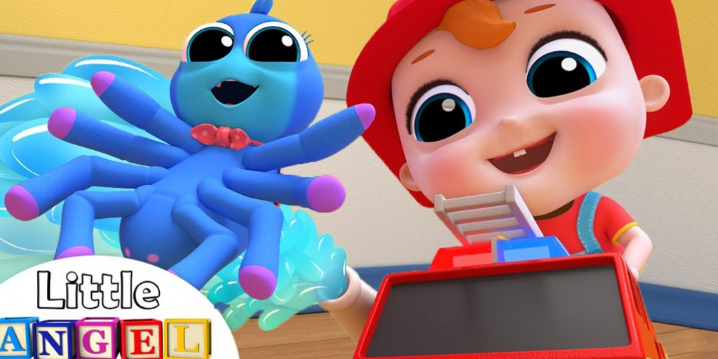 کارتون موزیکال لیتل آنجل - Itsy Bitsy Spider Needs to Get Home