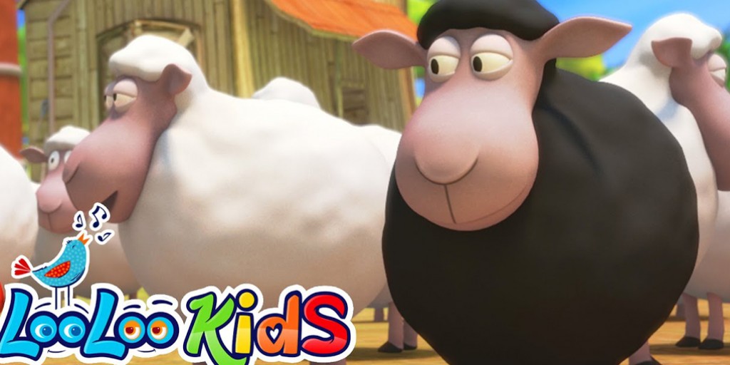 کارتون موزیکال لولو کیدز -  Baa Baa Black Sheep