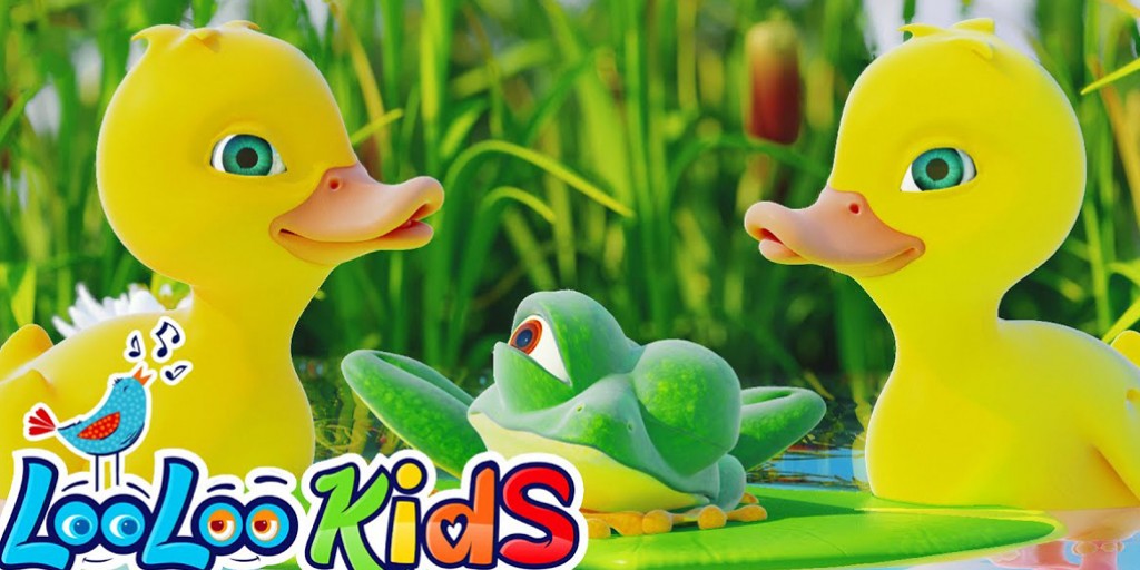 کارتون موزیکال لولو کیدز -  Five Little Ducks