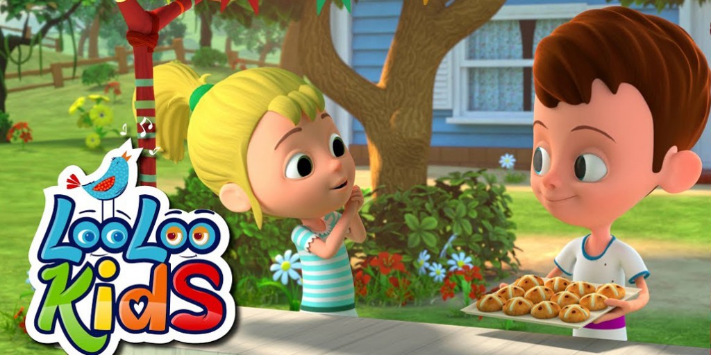 کارتون موزیکال لولو کیدز -  Hot Cross Buns