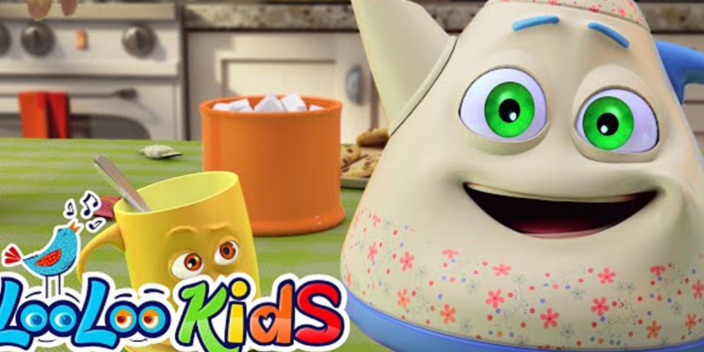 کارتون موزیکال لولو کیدز -  I am a Little Teapot