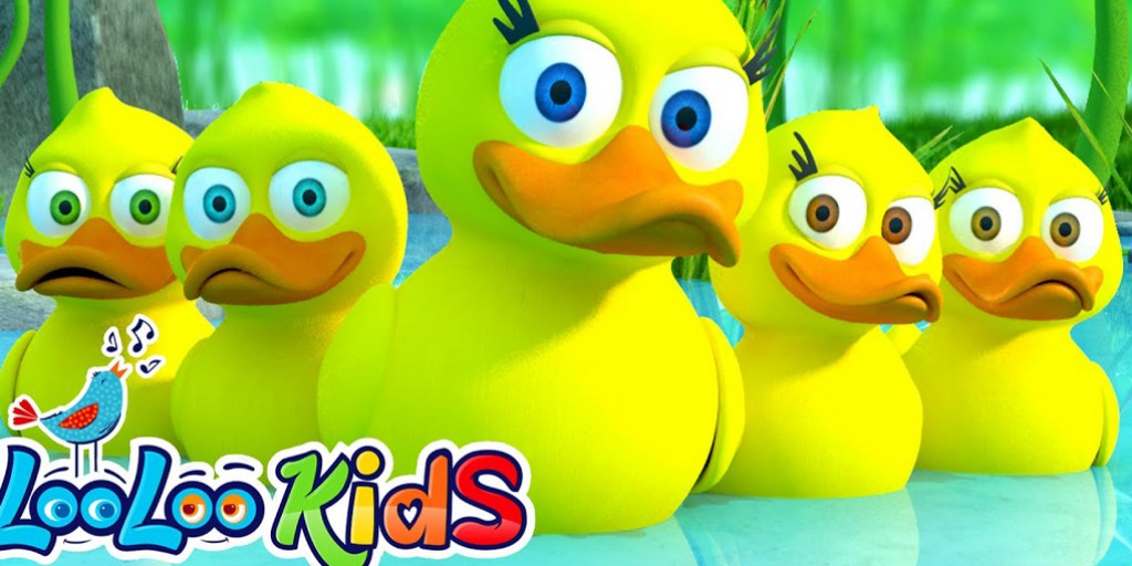 کارتون موزیکال لولو کیدز - Five Little Ducks