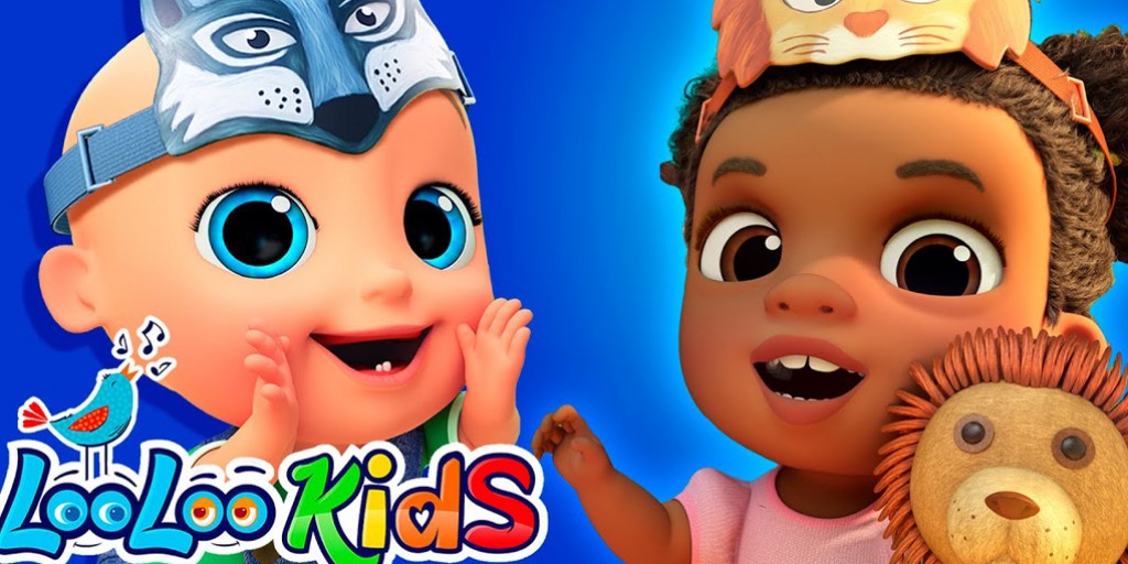 کارتون موزیکال لولو کیدز -  Learn Animals Names And Sounds With Johny