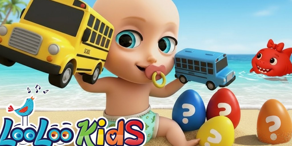 کارتون موزیکال لولو کیدز - Johny Johny Yes Papa And Wheels On The Bus