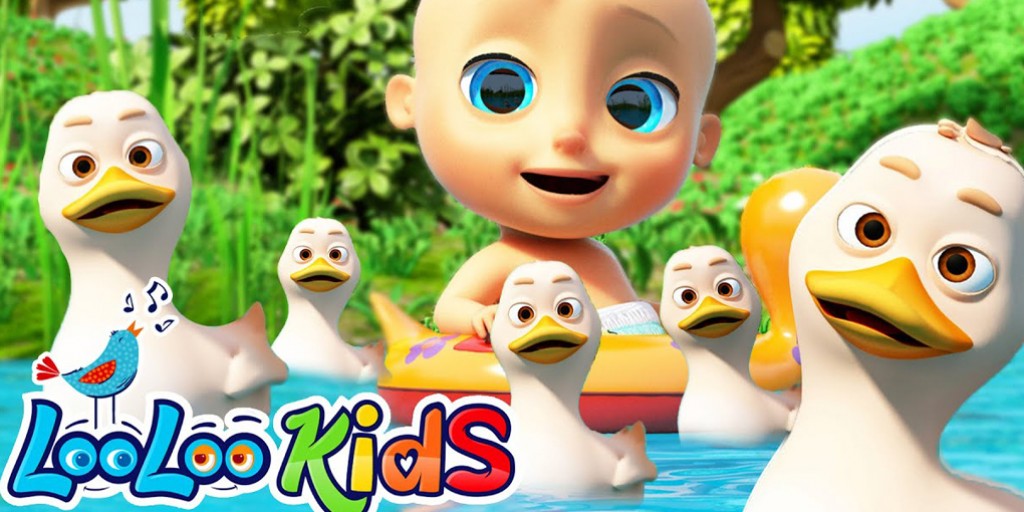 کارتون موزیکال لولو کیدز - Five Little Ducks 3