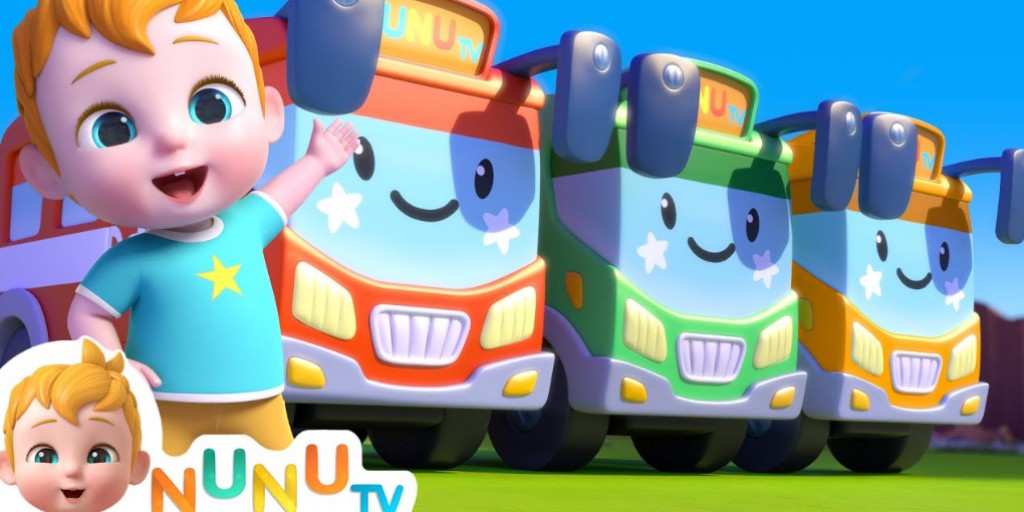 کارتون موزیکال نونو تی‌وی - Ten Little Buses Counting For