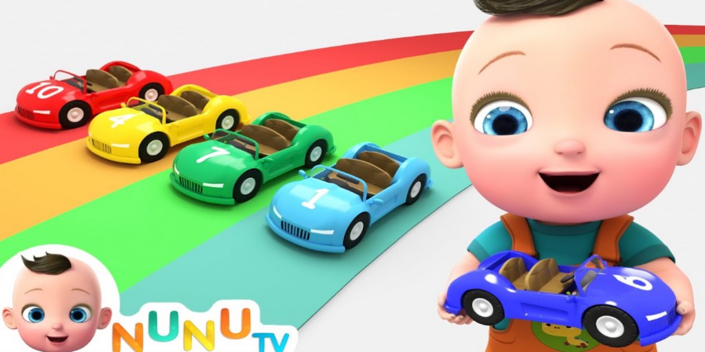 کارتون موزیکال نونو تی‌وی - Ten Little Cars