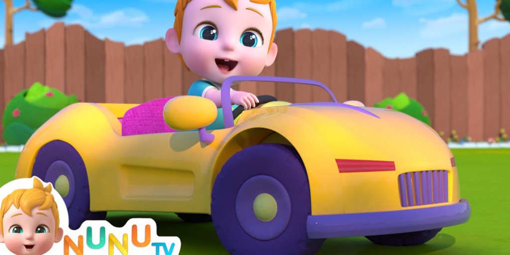 کارتون موزیکال نونو تی‌وی - Wheels On The Car Baby Don't Cry