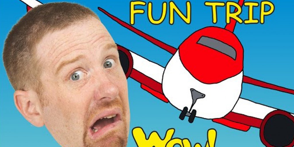 کارتون استیو و مگی - Kids Family Fun Trip with Steve and Maggie