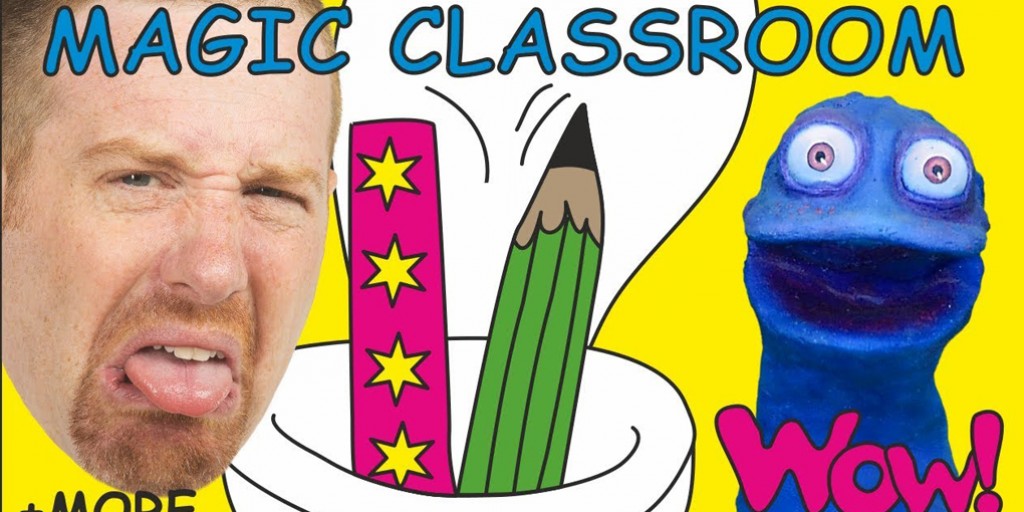 کارتون استیو و مگی - Magic Classroom Objects