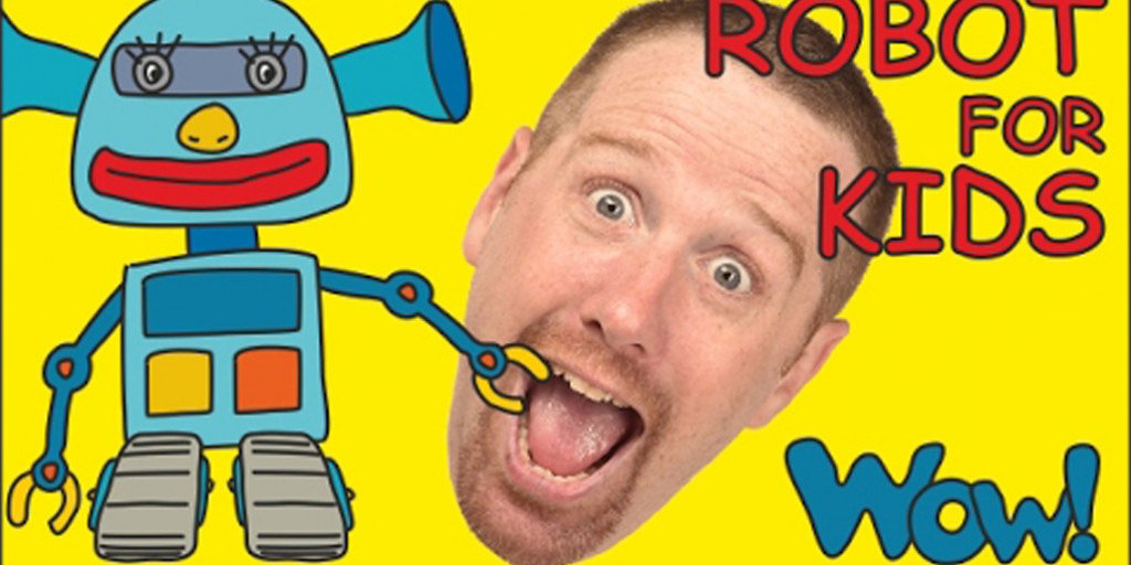 کارتون استیو و مگی - Robot for Kids Playing