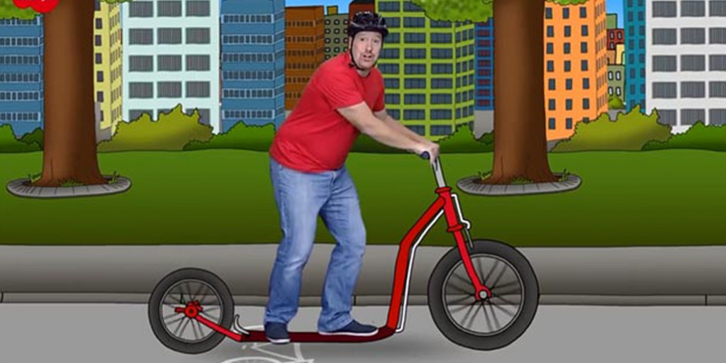 کارتون استیو و مگی - Steves Bike Car and Train