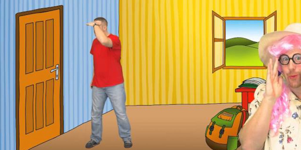 کارتون استیو و مگی - What is it Song Door Window and House