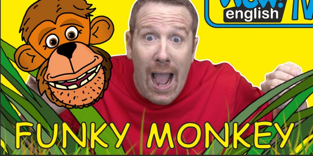 کارتون استیو و مگی - Funky Monkey Dance