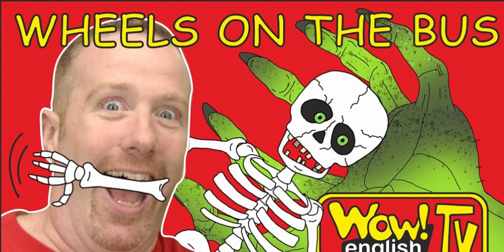 کارتون استیو و مگی - Wheels on the Bus Halloween Party