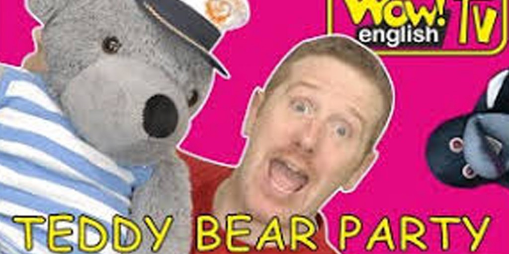 کارتون استیو و مگی - Baby Teddy Bear Tea Party Song