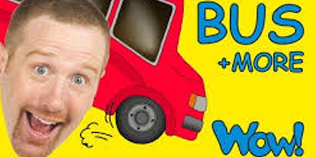 کارتون استیو و مگی - Wheels on the Bus with Animals