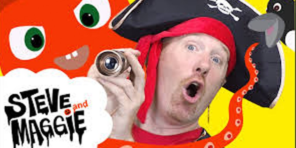 کارتون استیو و مگی - Halloween Pirate Song and Sea Animals