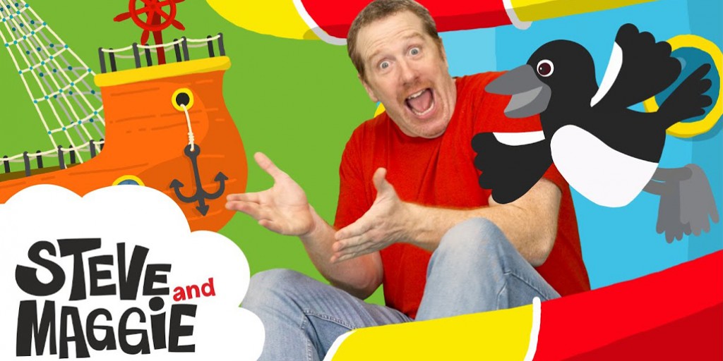 کارتون استیو و مگی - Let's Play at the Playground