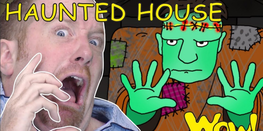 کارتون استیو و مگی - Haunted House Go Away Monsters