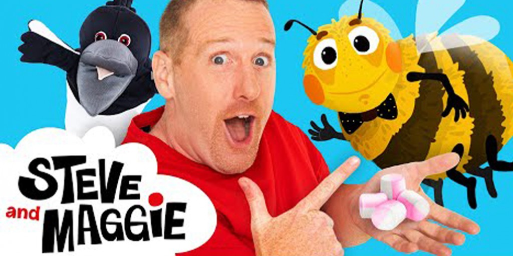 کارتون استیو و مگی - Ladybird Honey Bee Bumblebee