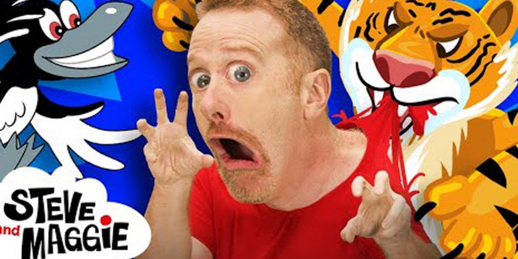 کارتون استیو و مگی - Silly Safari Animals Story