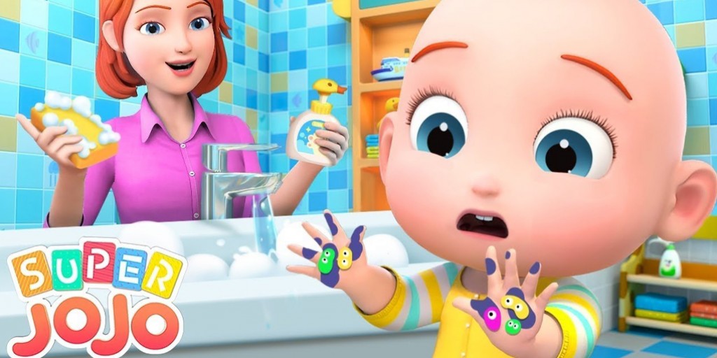 کارتون موزیکال سوپر جوجو - Wash Your Hands Song