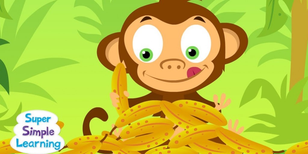 کارتون موزیکال سوپر سیمپل سانگ - Counting Bananas