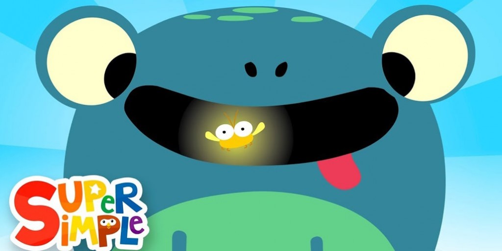 کارتون موزیکال سوپر سیمپل سانگ - Five Little Speckled Frogs