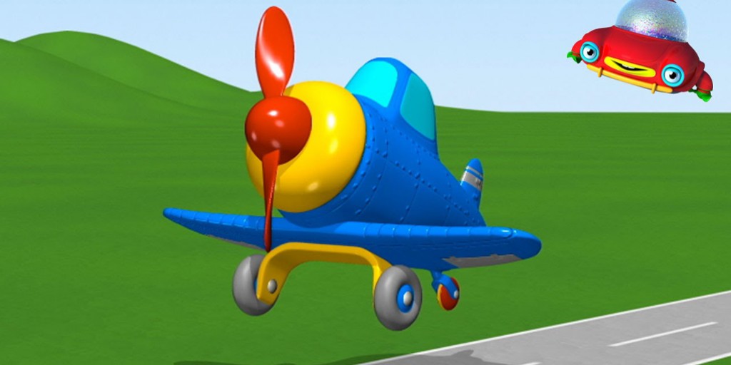 کارتون تو تی تو - Airplane