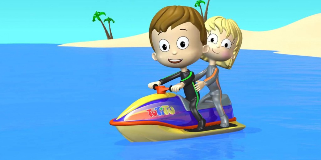 کارتون تو تی تو - Jet ski