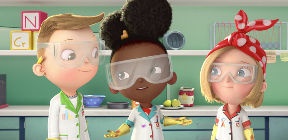 کارتون ادا تویست دانشمند