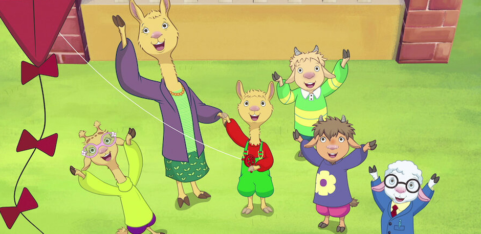 کارتون لاما لاما