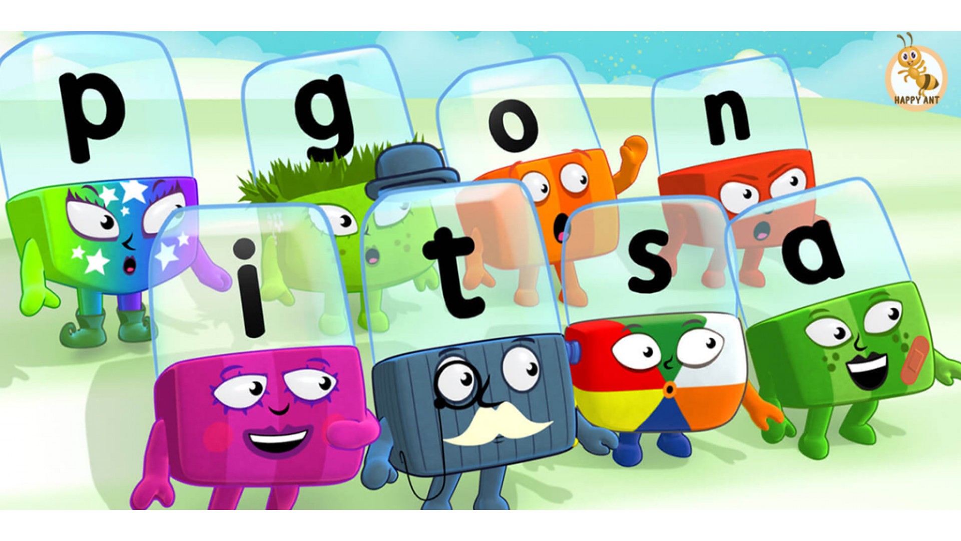 Alpha Blocks (بلوک‌های الفبا) - قسمت Alphablocks